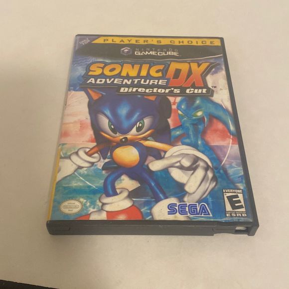 Sonic Adventure DX Directors Cut Original Case + Artwork ONLY Gamecube - NO GAME